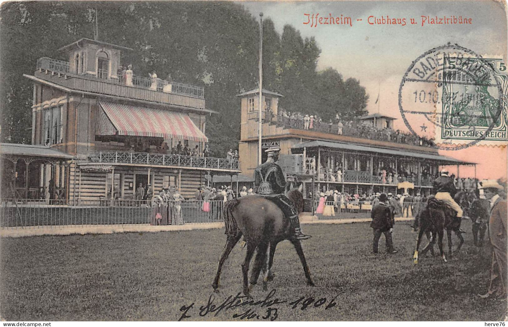 ALLEMAGNE - BADEN-BADEN - IFFEZHEIM - Champ De Courses - Tribune - Baden-Baden