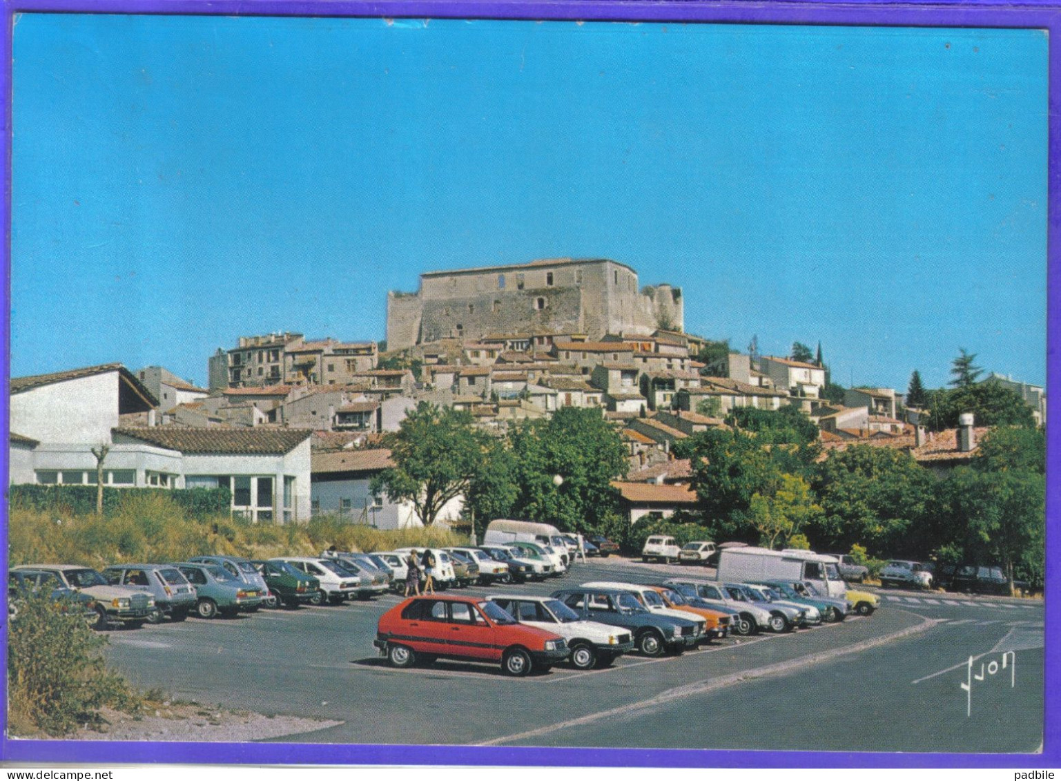 Carte Postale 04. Gréoux-les-Bains  Visa Citroën  Très Beau Plan - Gréoux-les-Bains