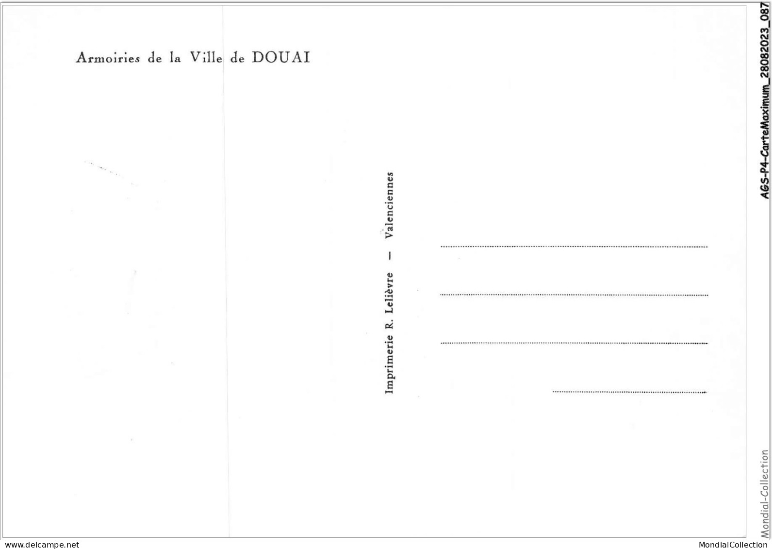 AGSP4-0258-CARTE MAXIMUM - DOUAI 1977 - Foire-exposition - 1970-1979