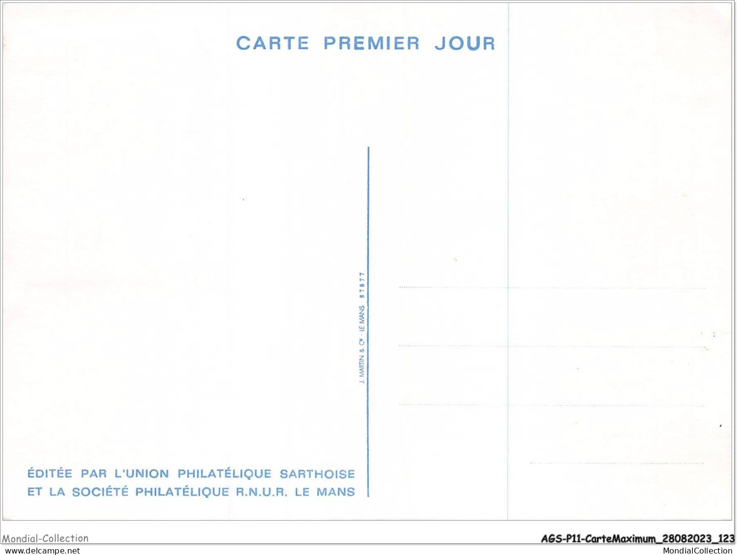 AGSP11-0768-CARTE MAXIMUM - LE MANS 1964 - Portrait De Jean Le Bon 1359 - 1960-1969