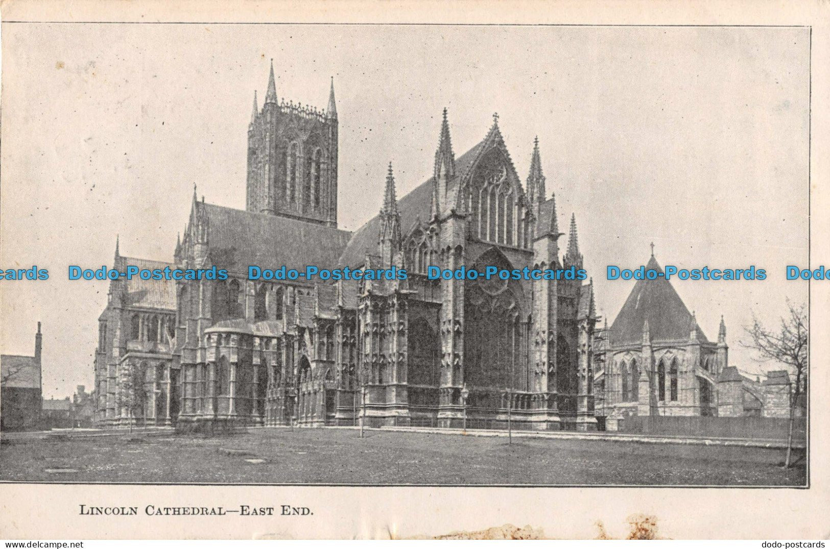 R094311 Lincoln Cathedral. East End. 1903 - Monde