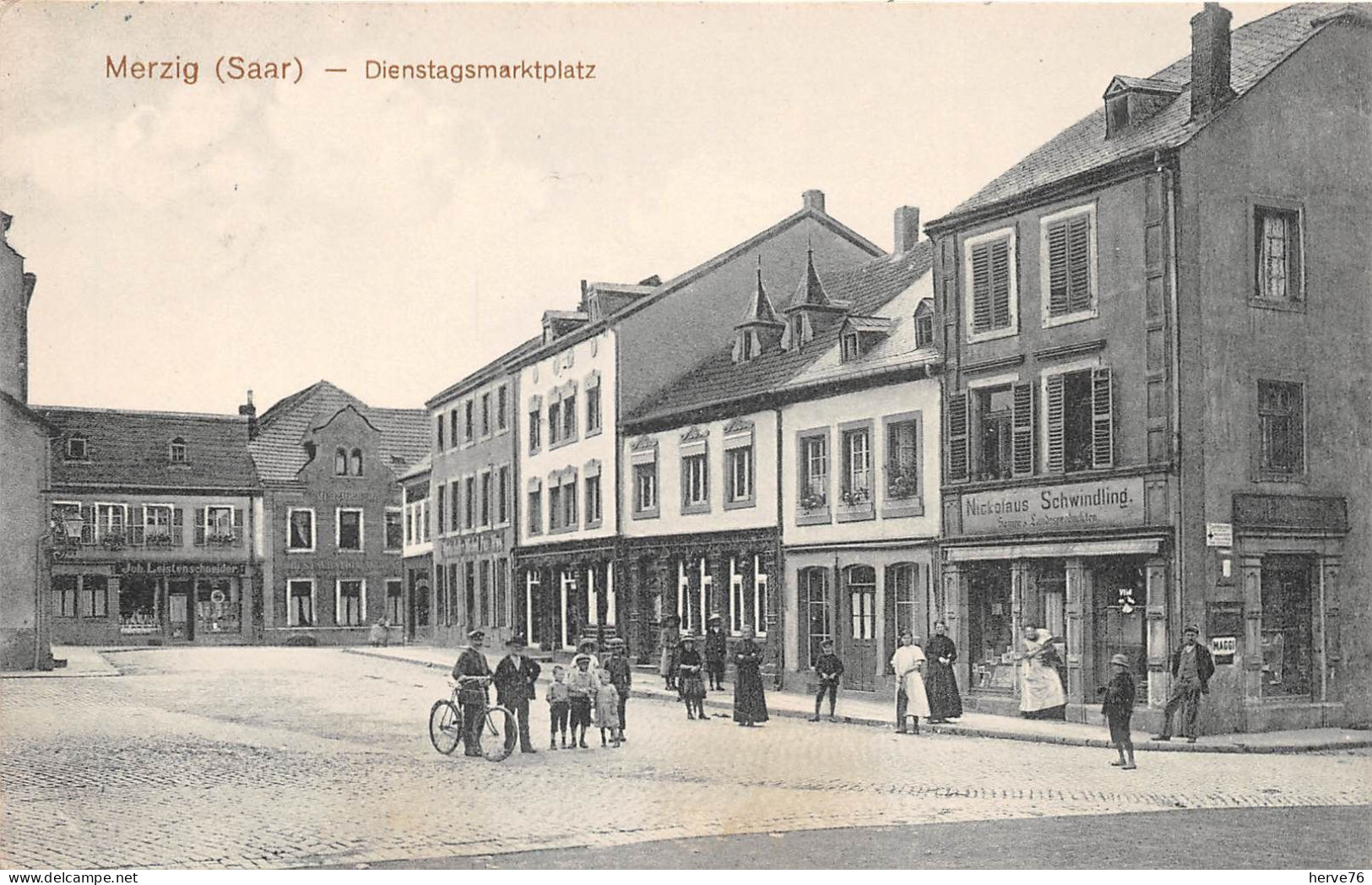 ALLEMAGNE - MERZIG - Dienstagsmarktplatz - Place Du Marché - Kreis Merzig-Wadern