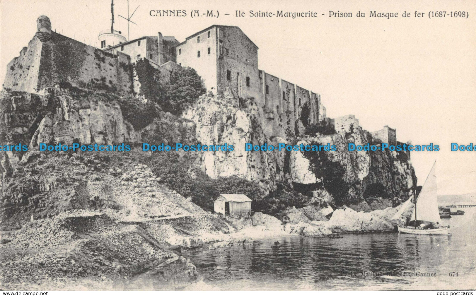 R093512 Cannes. Ile Sainte Marguerite. Prison Du Masque De Fer - World