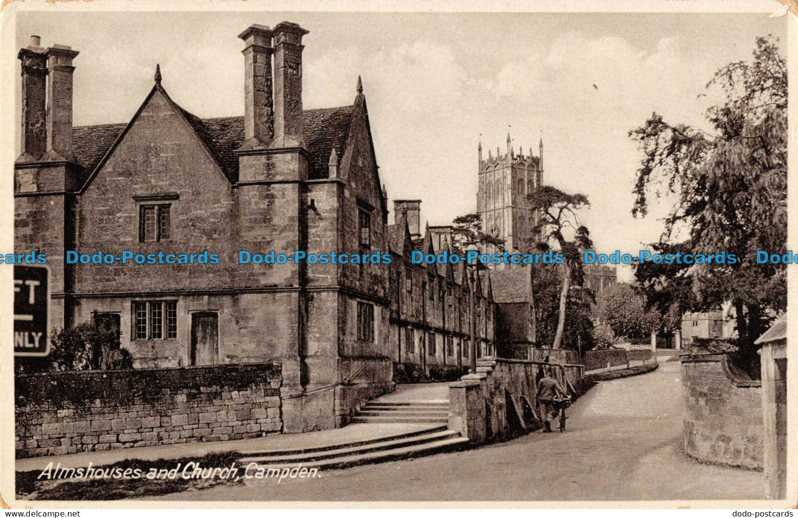 R094820 Almshouses And Church. Campden - World