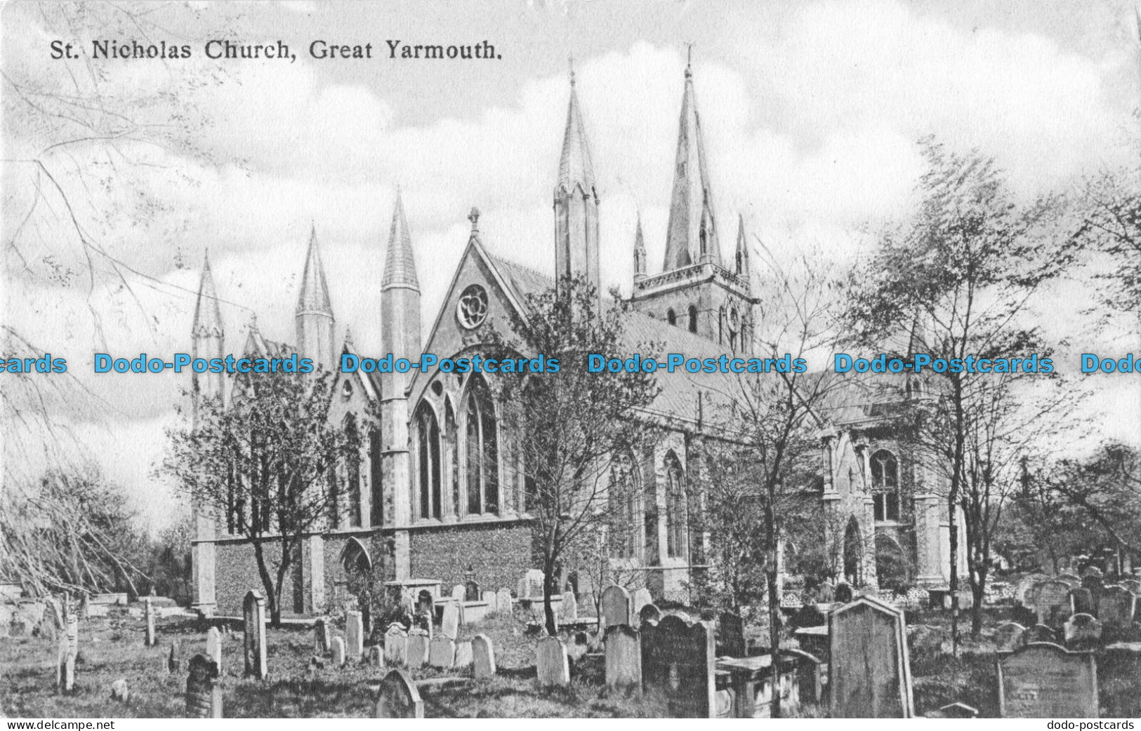 R094336 St. Nicholas Church. Great Yarmouth. 1908 - Mundo