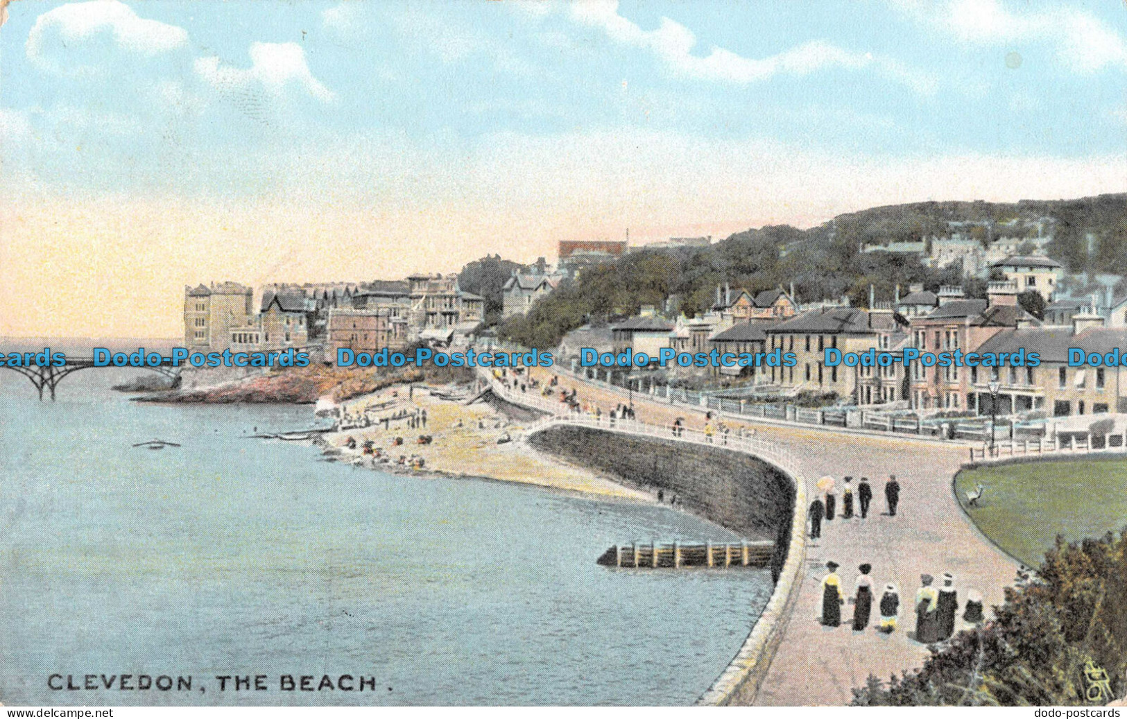 R094824 Clevedon. The Beach. Tuck. 1906 - Monde