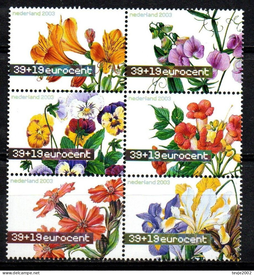 Niederlande 2003 - Mi.Nr. 2098 - 2103 - Postfrisch MNH - Blumen Flowers - Autres & Non Classés