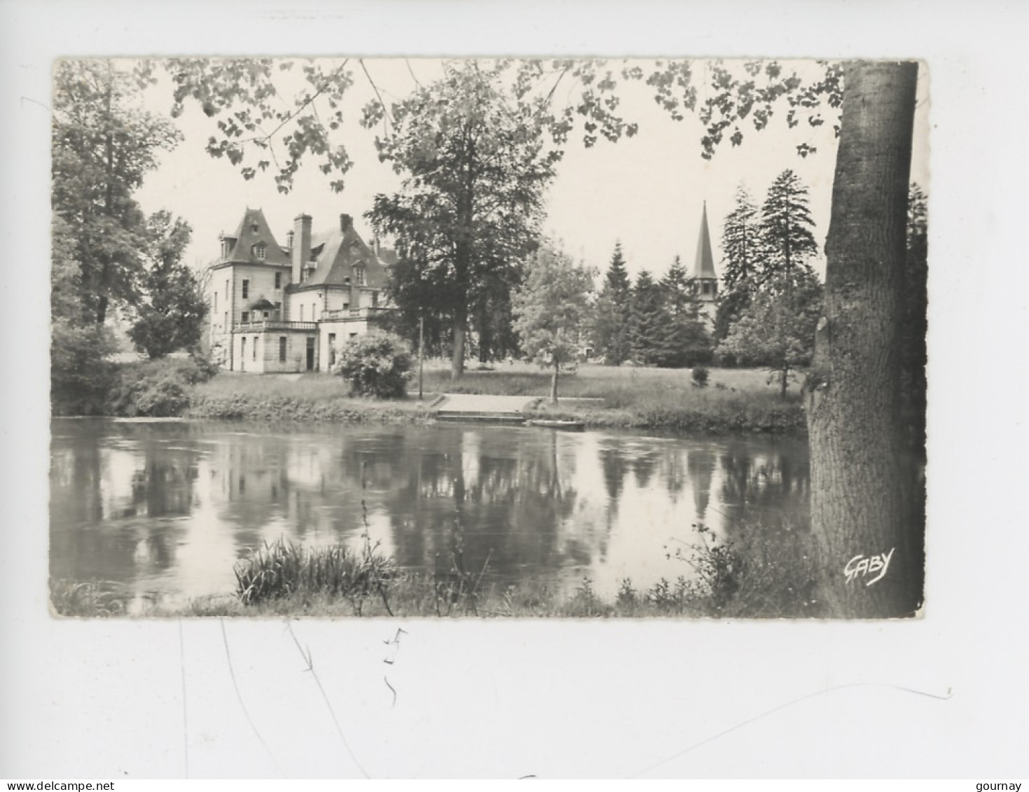 Environs De Louviers, Acquigny - Le Château Et L'étang (cp N°48 Artaud) - Acquigny