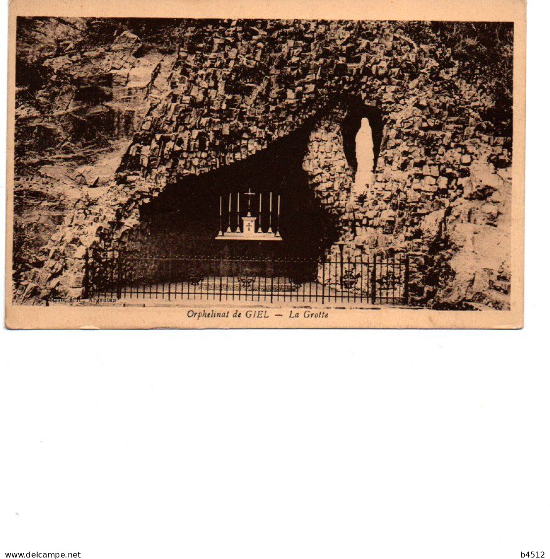 61 GIEL Orphelinat La Grotte - Autres & Non Classés