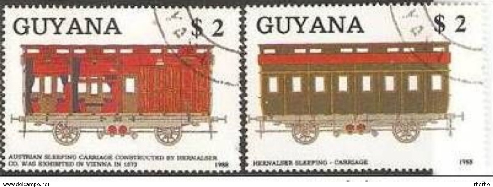 GUYANE, TRAIN / Locomotive - Trains