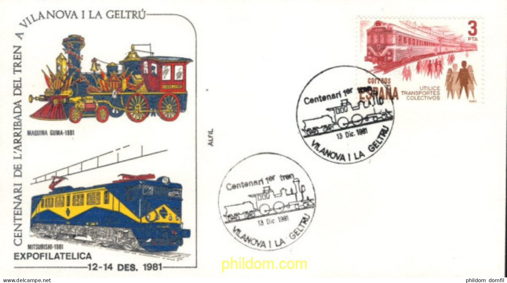 730574 MNH ESPAÑA 1980 TRANSPORTES COLECTIVOS - Neufs