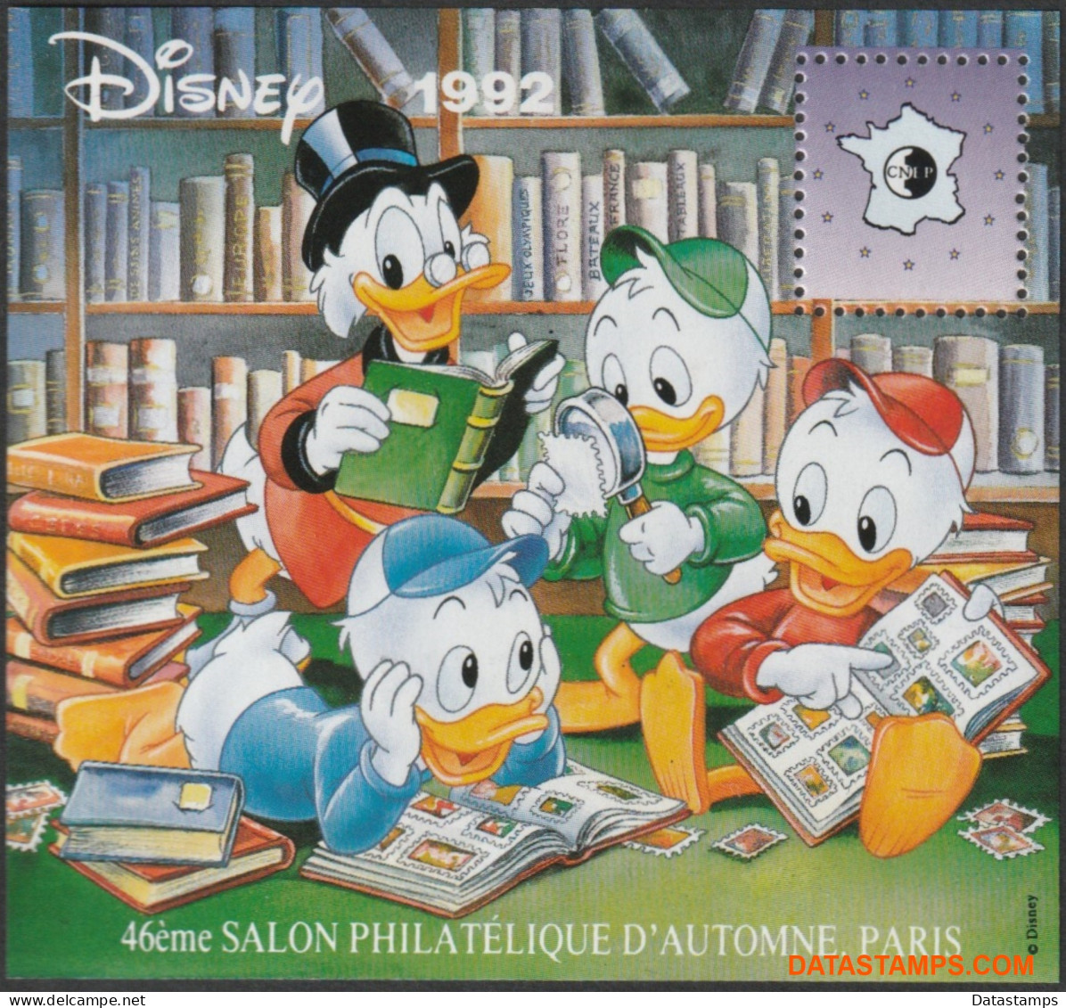 Frankrijk 1992 - Yv:CNEP 16, Cnep - XX - Philatelic Exhibition Disney - CNEP