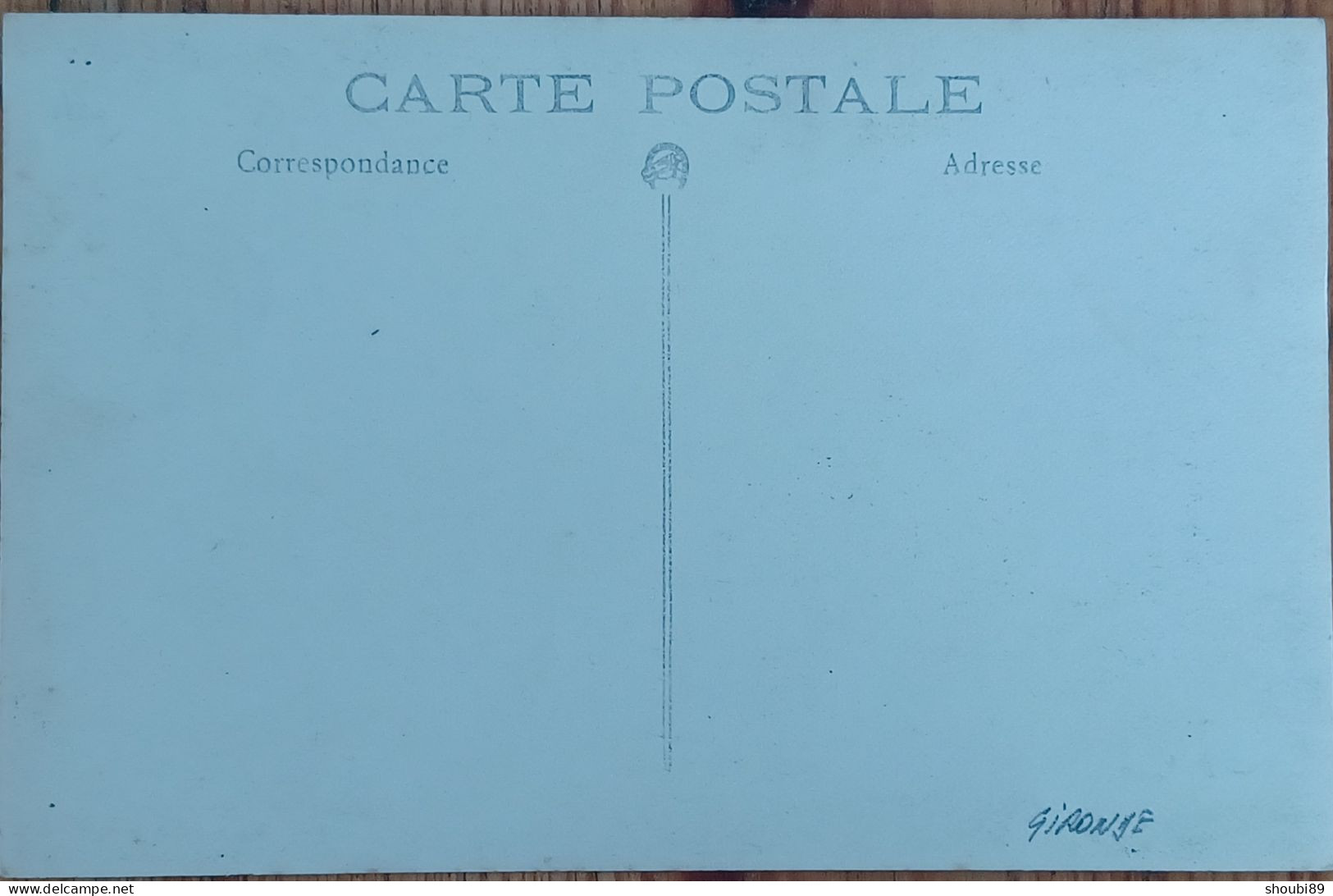 POSTIERS POSTES PTT EN GIRONDE A IDENTIFIER  CARTE PHOTO MAGASIN DEVANTURE ENSEMBLE DE 2 CARTES - Autres & Non Classés