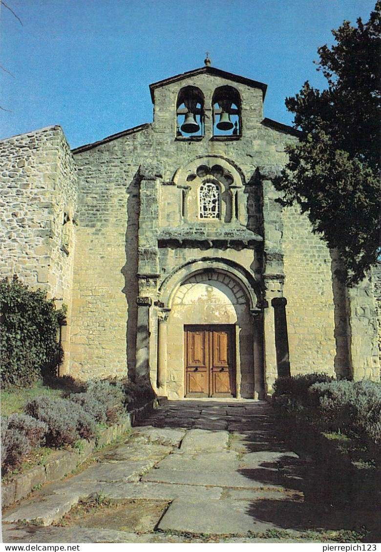 26 - La Motte De Galaure - Façade De L'Eglise (XIIe Siècle) - Andere & Zonder Classificatie