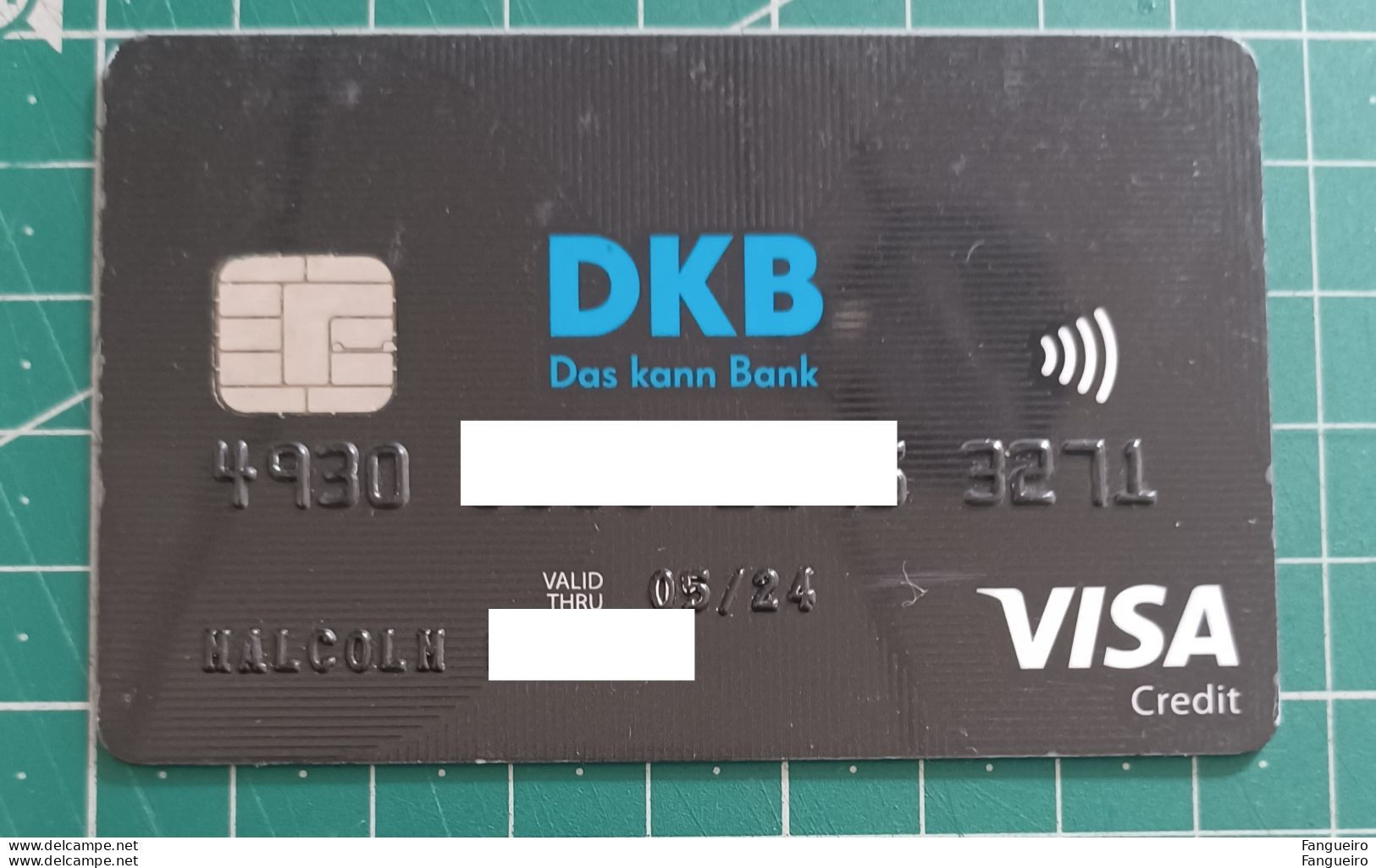 GERMANY CREDIT CARD DKB BANK - Tarjetas De Crédito (caducidad Min 10 Años)