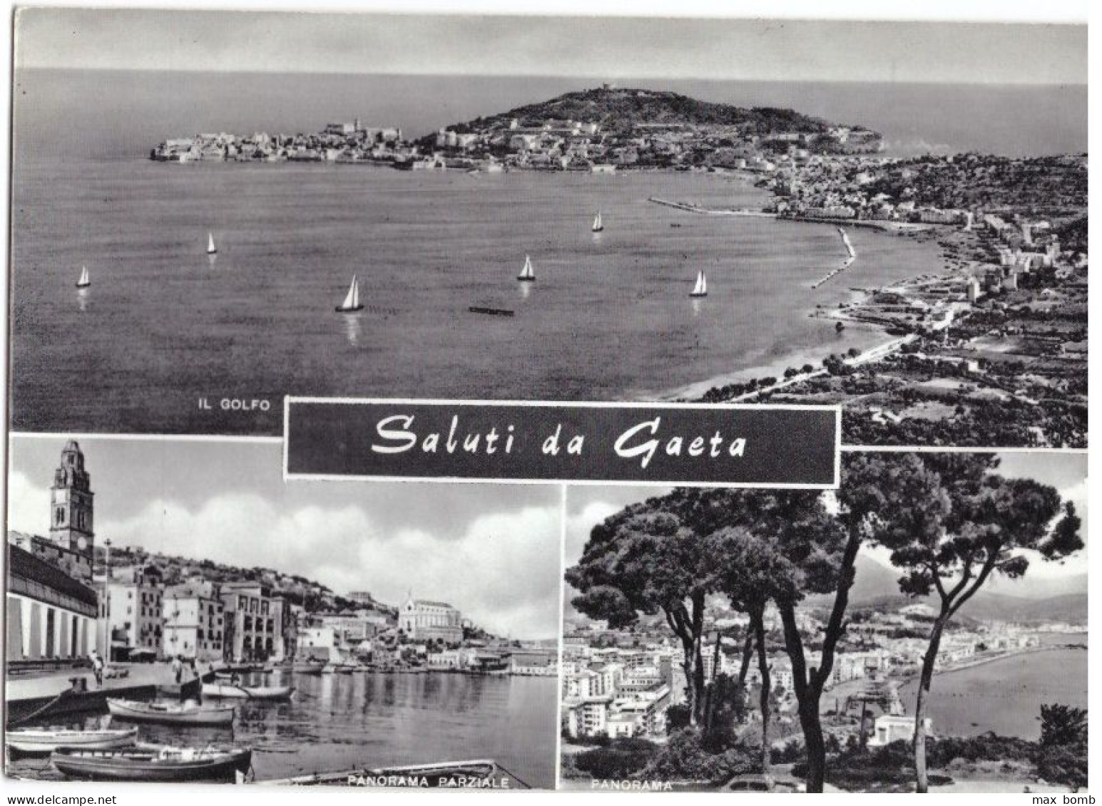 1961  GAETA 9  SALUTI DA   LATINA - Latina