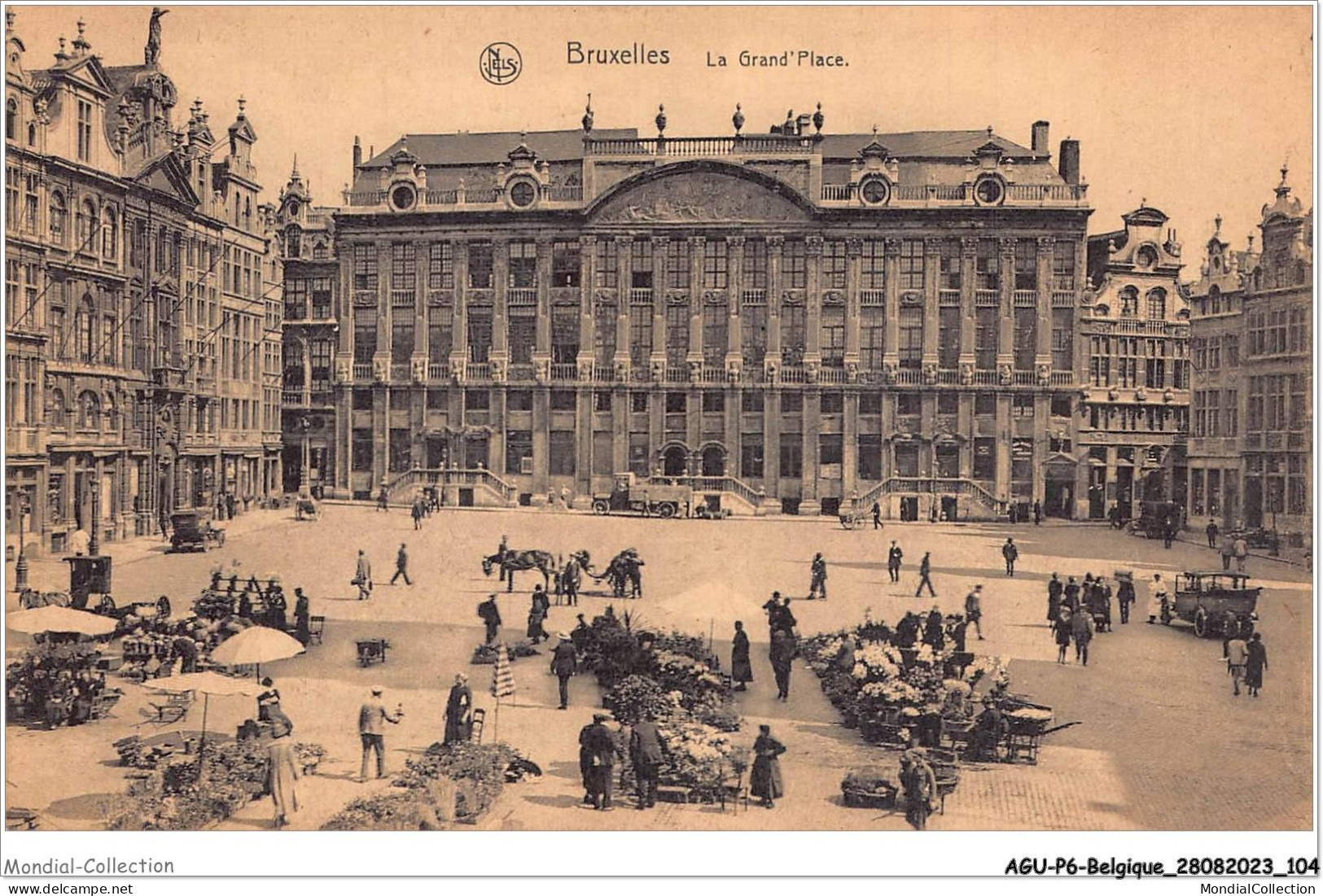 AGUP6-0498-BELGIQUE - BRUXELLES - La Grand'place - Plazas