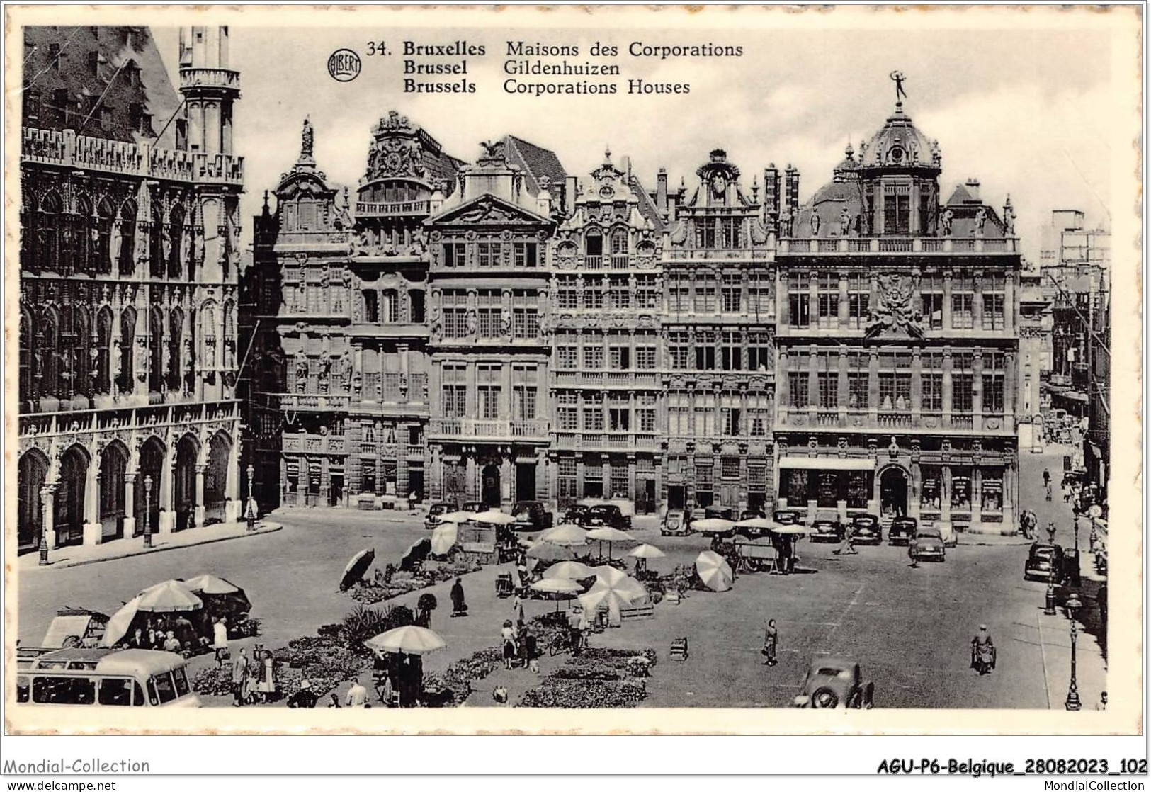 AGUP6-0497-BELGIQUE - BRUXELLES - Maisons Des Corporations - Monumenten, Gebouwen