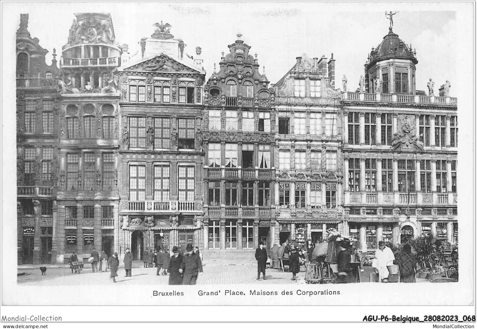 AGUP6-0480-BELGIQUE - BRUXELLES - Grand'place - Maisons Des Corporations - Plätze