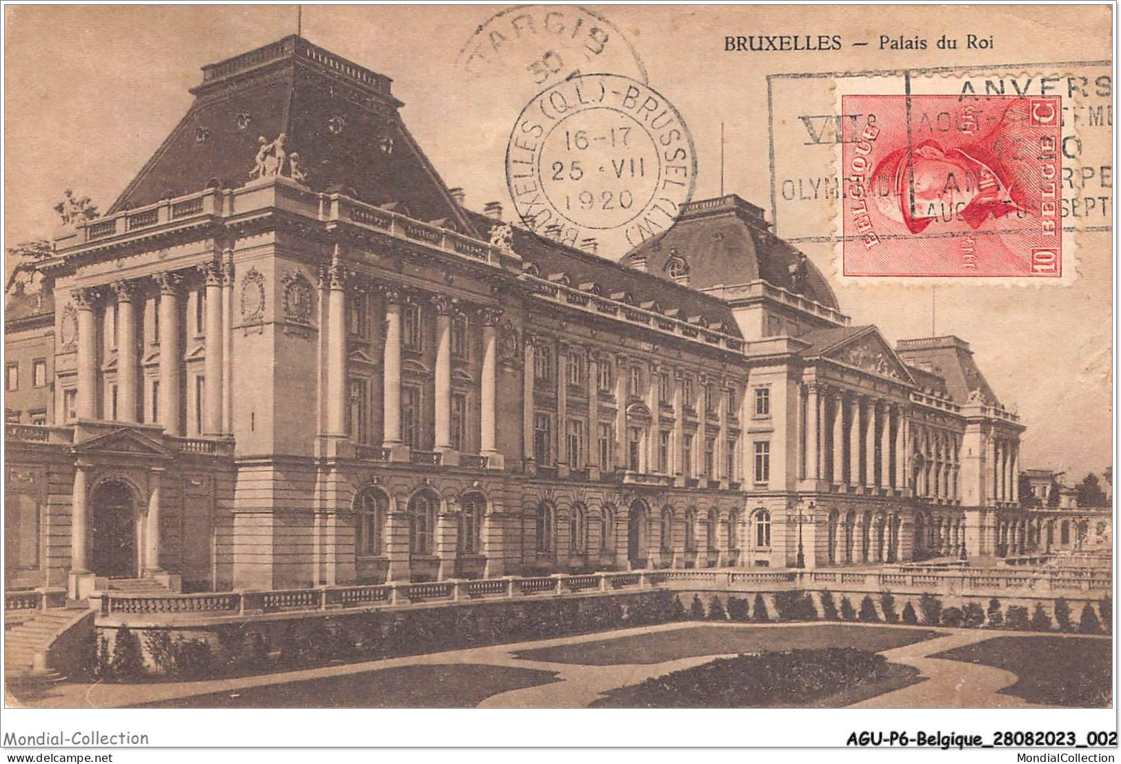 AGUP6-0447-BELGIQUE - BRUXELLES - Palais Du Roi - Monumenti, Edifici