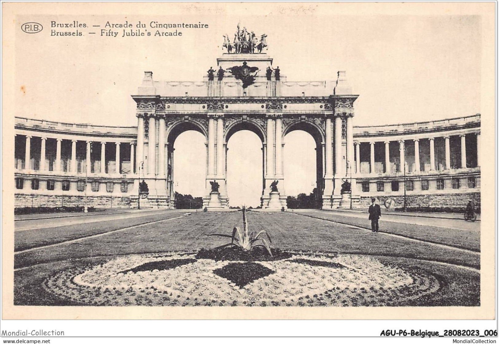 AGUP6-0449-BELGIQUE - BRUXELLES - Arcade Du Cinquantenaire - Monumentos, Edificios