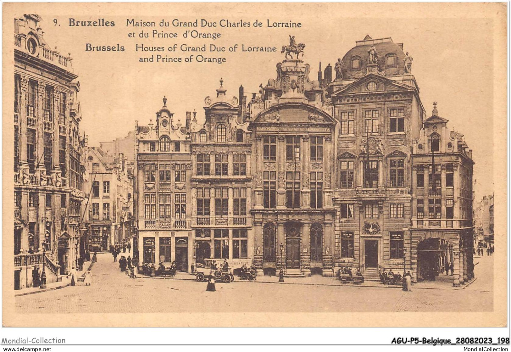 AGUP5-0441-BELGIQUE - BRUXELLES - Maison Du Grand Duc Charles De Lorraine Et Du Prince D'orange - Monumentos, Edificios