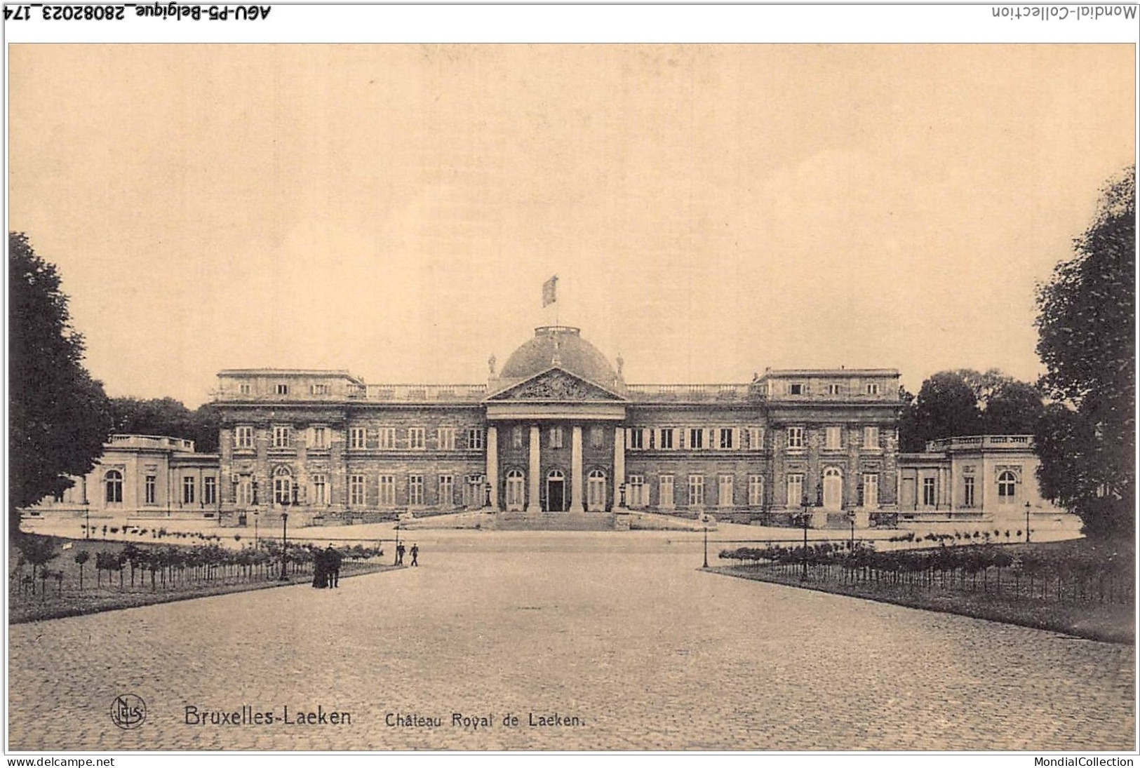 AGUP5-0429-BELGIQUE - BRUXELLES-LAEKEN - Chateau Royal De Laeken - Monuments, édifices