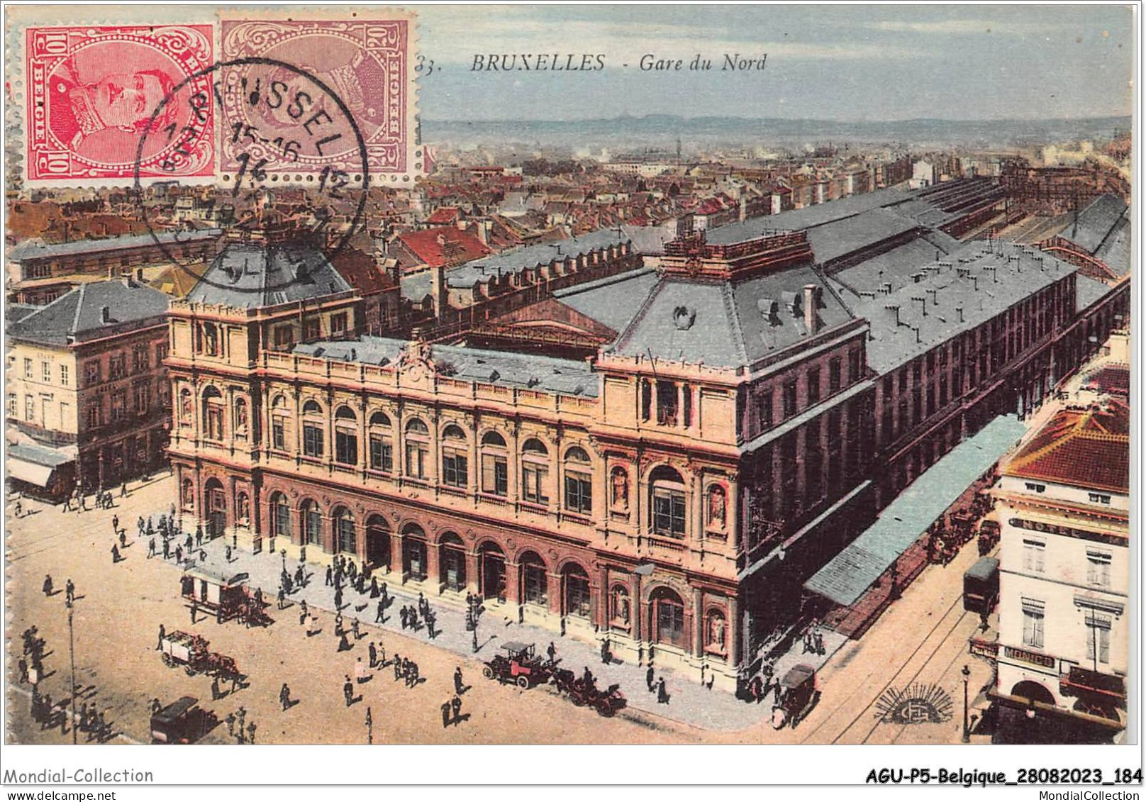 AGUP5-0434-BELGIQUE - BRUXELLES - Gare Du Nord - Ferrovie, Stazioni