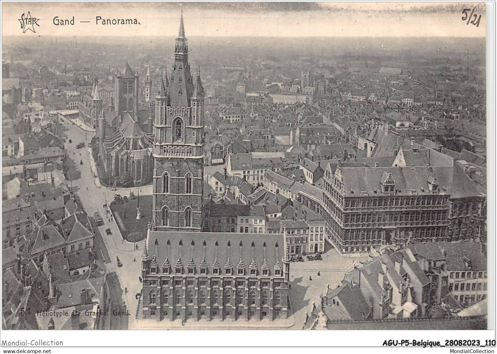 AGUP5-0397-BELGIQUE - GAND - Panorama - Gent