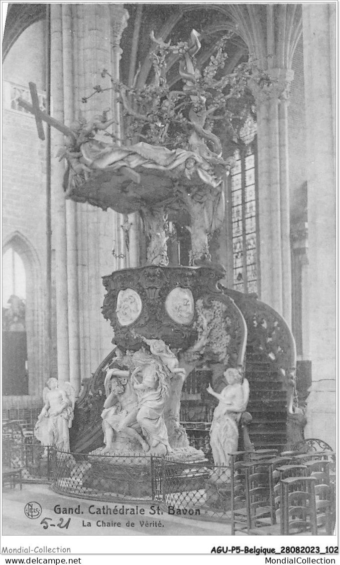 AGUP5-0393-BELGIQUE - GAND - Cathédrale St-bavon - La Chaire De Vérité - Gent