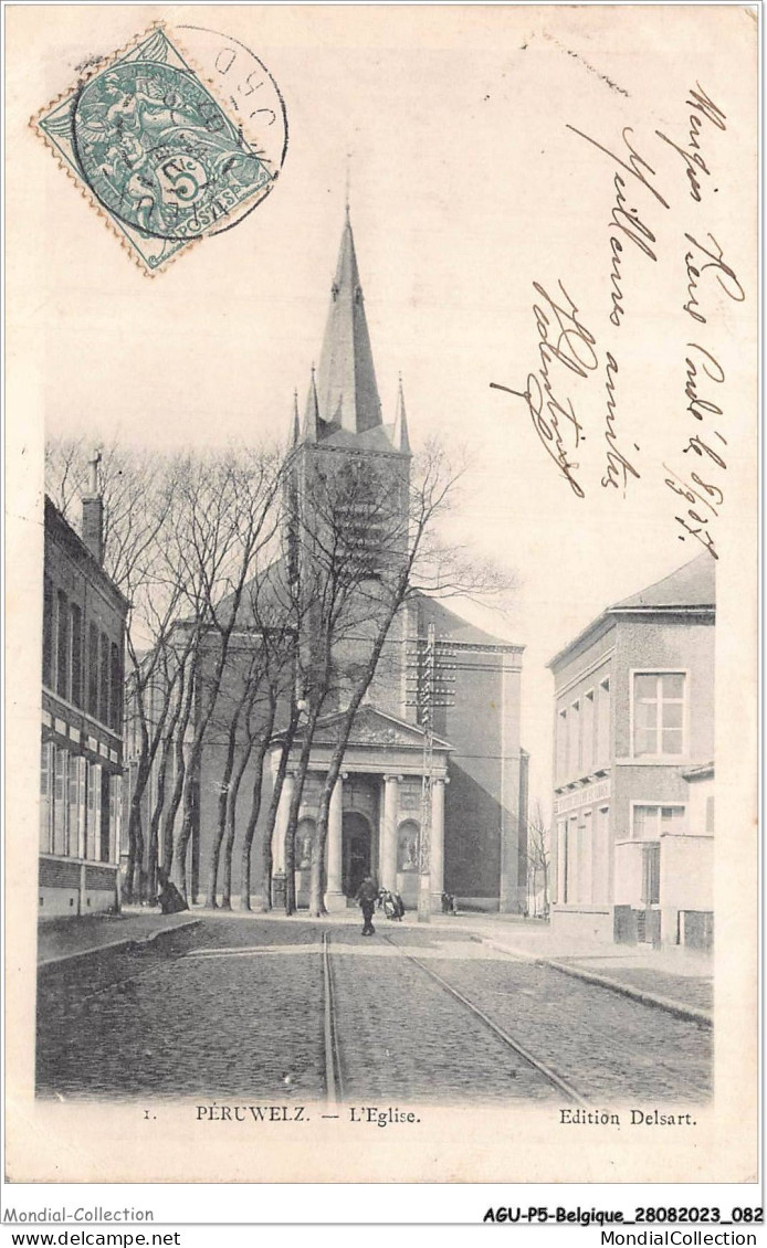 AGUP5-0383-BELGIQUE - PERUWELZ - L'église - Péruwelz