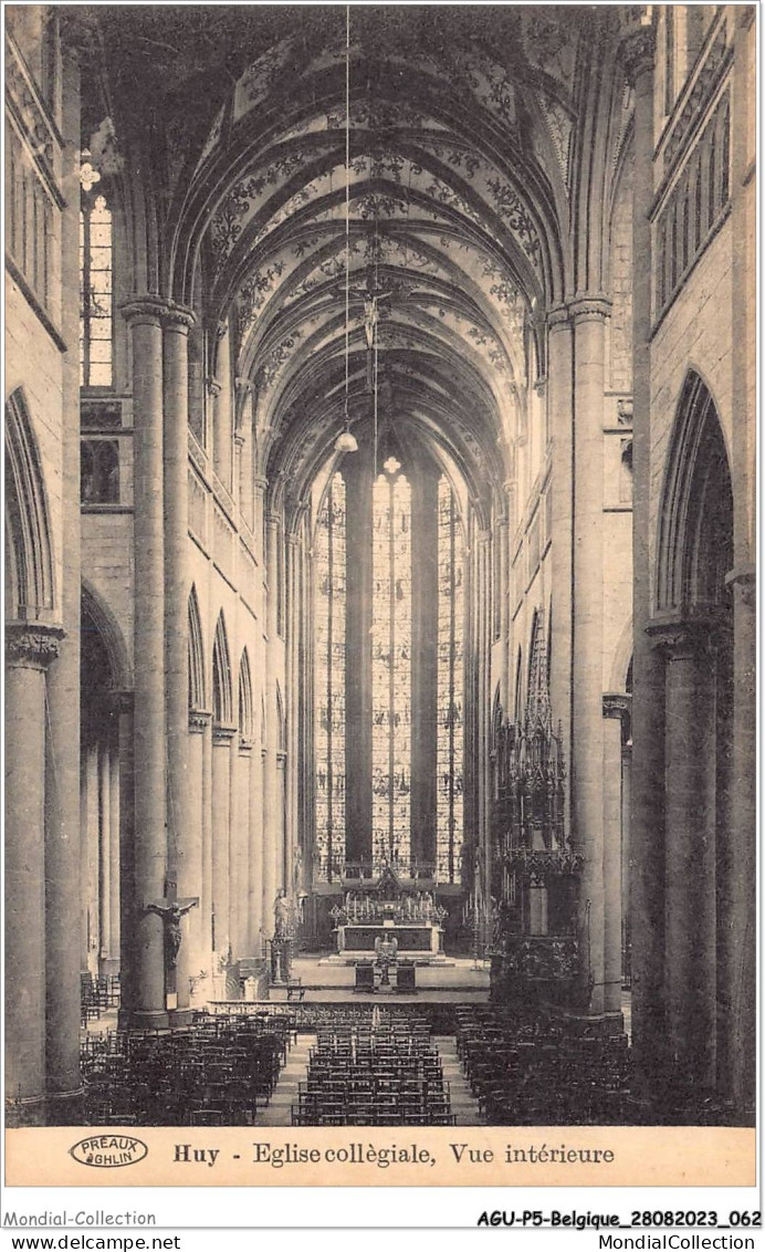 AGUP5-0373-BELGIQUE - HUY - Eglise Collégiale - Vue Intérieure - Hoei