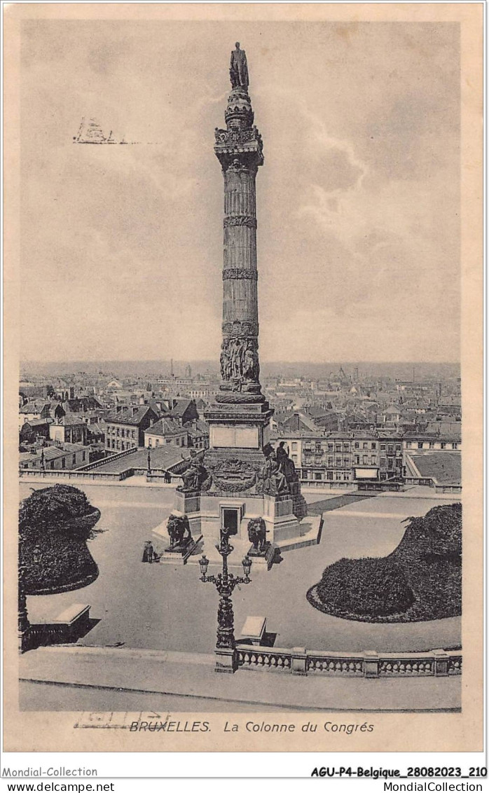 AGUP4-0341-BELGIQUE - BRUXELLES - La Colonne Du Congrés - Monuments