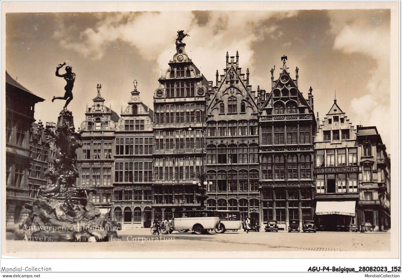 AGUP4-0311-BELGIQUE - ANVERS - Maison Des Corporation - Antwerpen