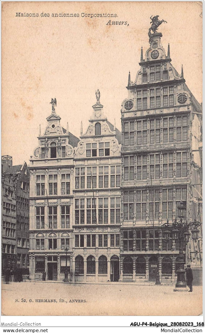 AGUP4-0320-BELGIQUE - ANVERS - Maisons Des Anciennes Corporations - Antwerpen