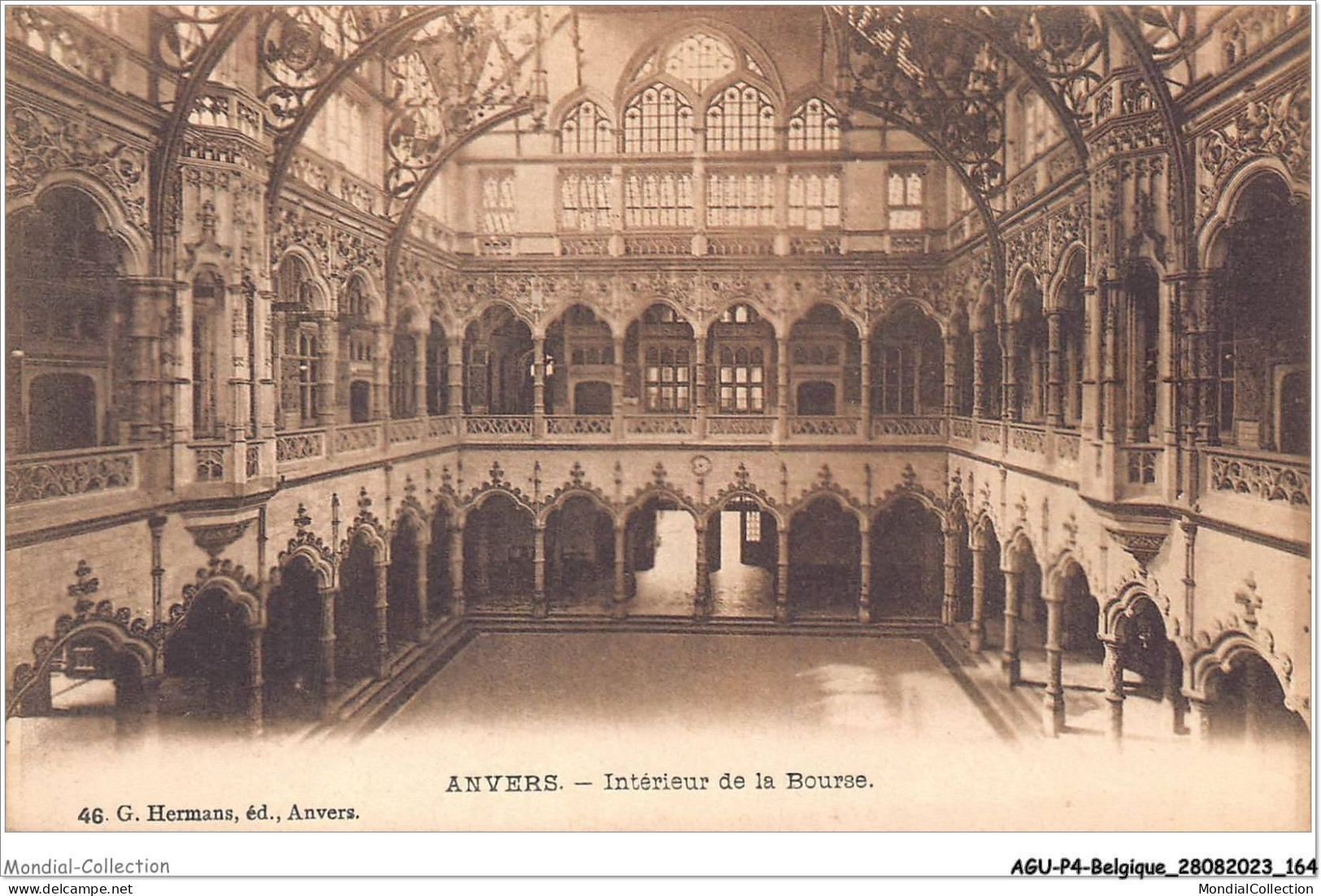 AGUP4-0318-BELGIQUE - ANVERS - Intérieur De La Bourse - Antwerpen