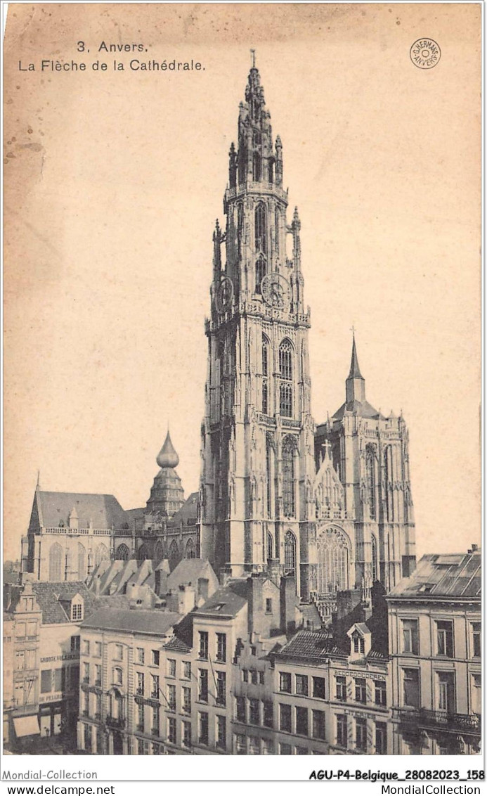 AGUP4-0315-BELGIQUE - ANVERS - La Flèche De La Cathédrale - Antwerpen
