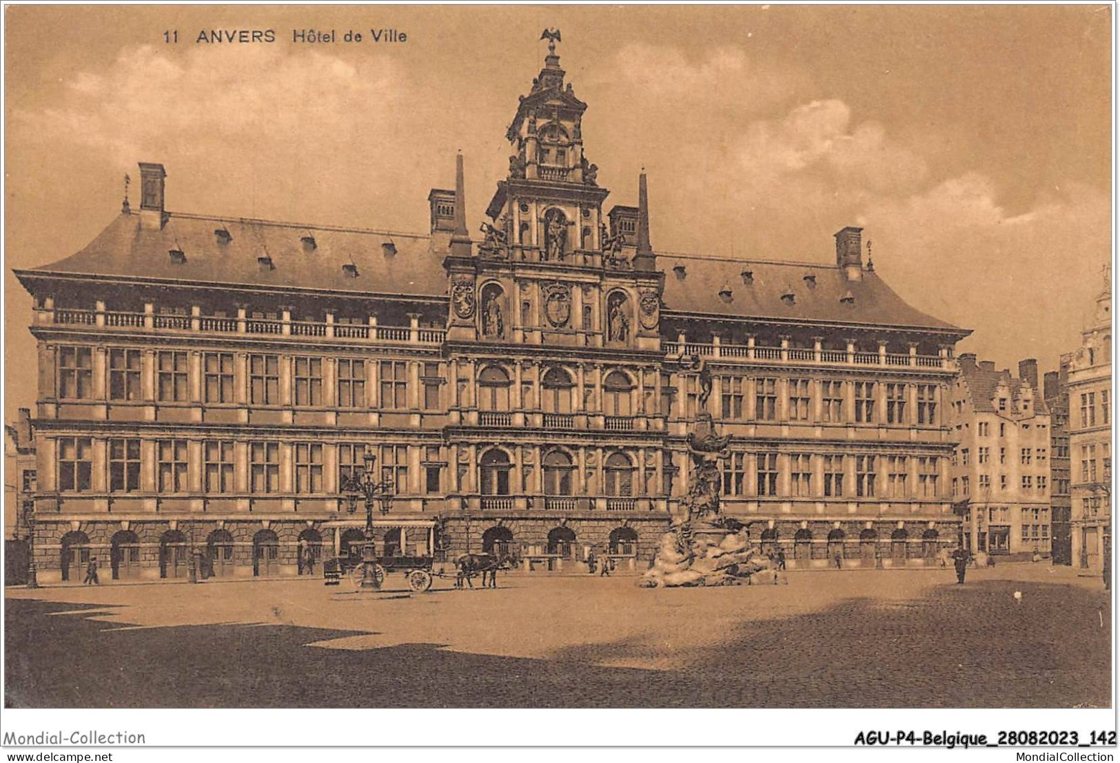 AGUP4-0306-BELGIQUE - ANVERS - Hôtel De Ville - Antwerpen