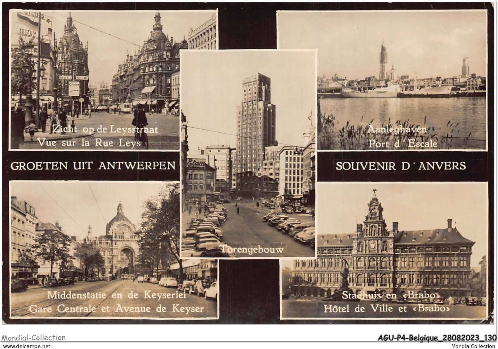 AGUP4-0300-BELGIQUE - Souvenir - D'ANVERS  - Antwerpen