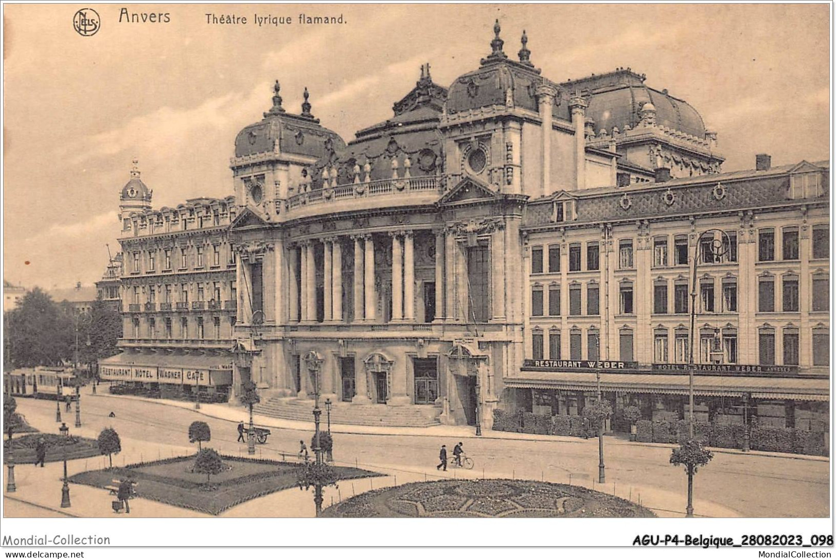 AGUP4-0284-BELGIQUE - ANVERS - Théâtre Lyrique Flamand - Antwerpen