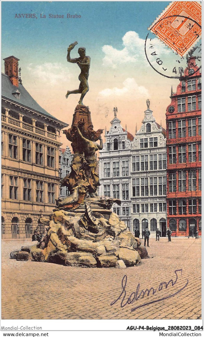 AGUP4-0277-BELGIQUE - ANVERS - La Statue Brabo - Antwerpen