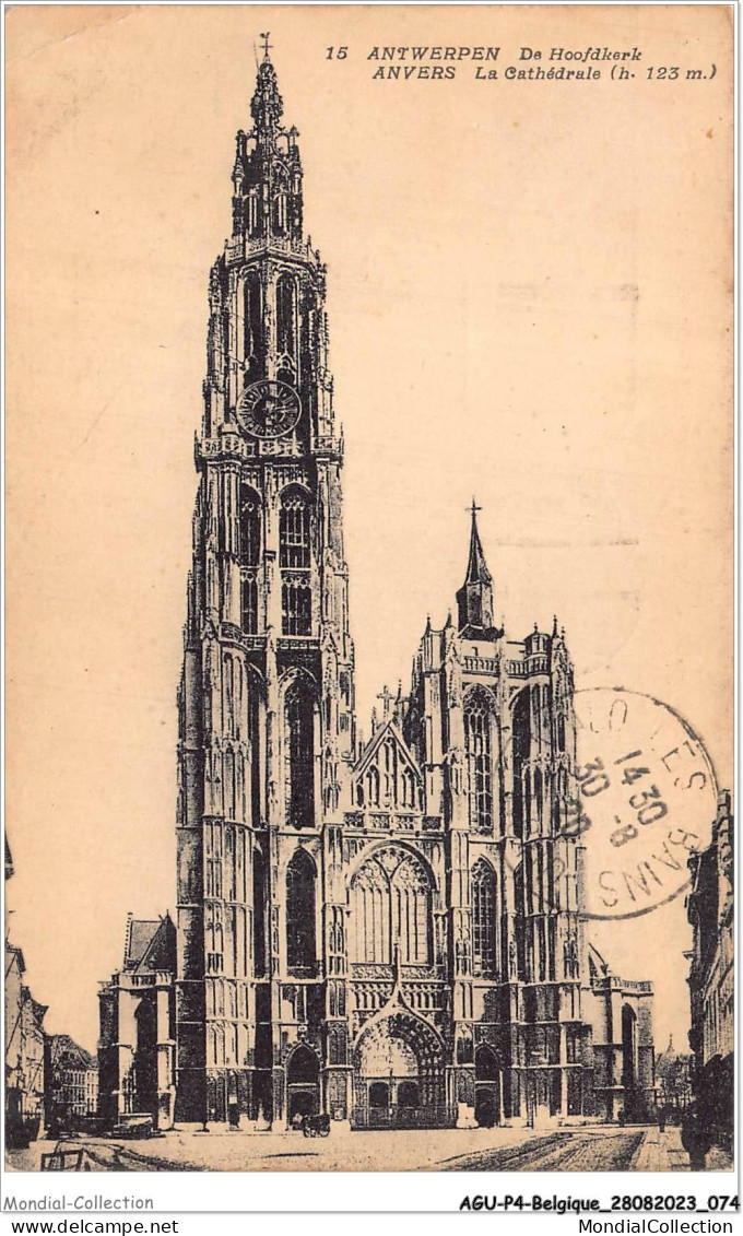 AGUP4-0272-BELGIQUE - ANVERS - La Cathédrale - Antwerpen