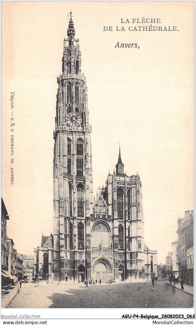 AGUP4-0266-BELGIQUE - ANVERS - La Flèche De La Cathédrale - Antwerpen