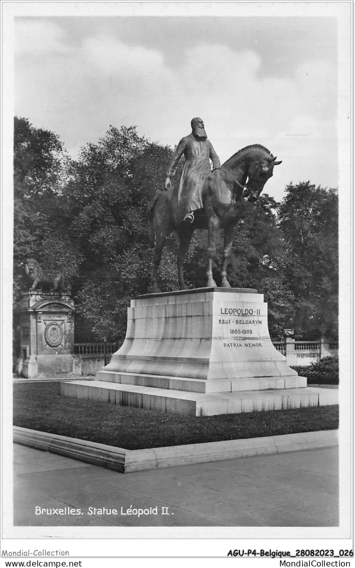 AGUP4-0246-BELGIQUE - BRUXELLES - Statue Léopard II - Monuments