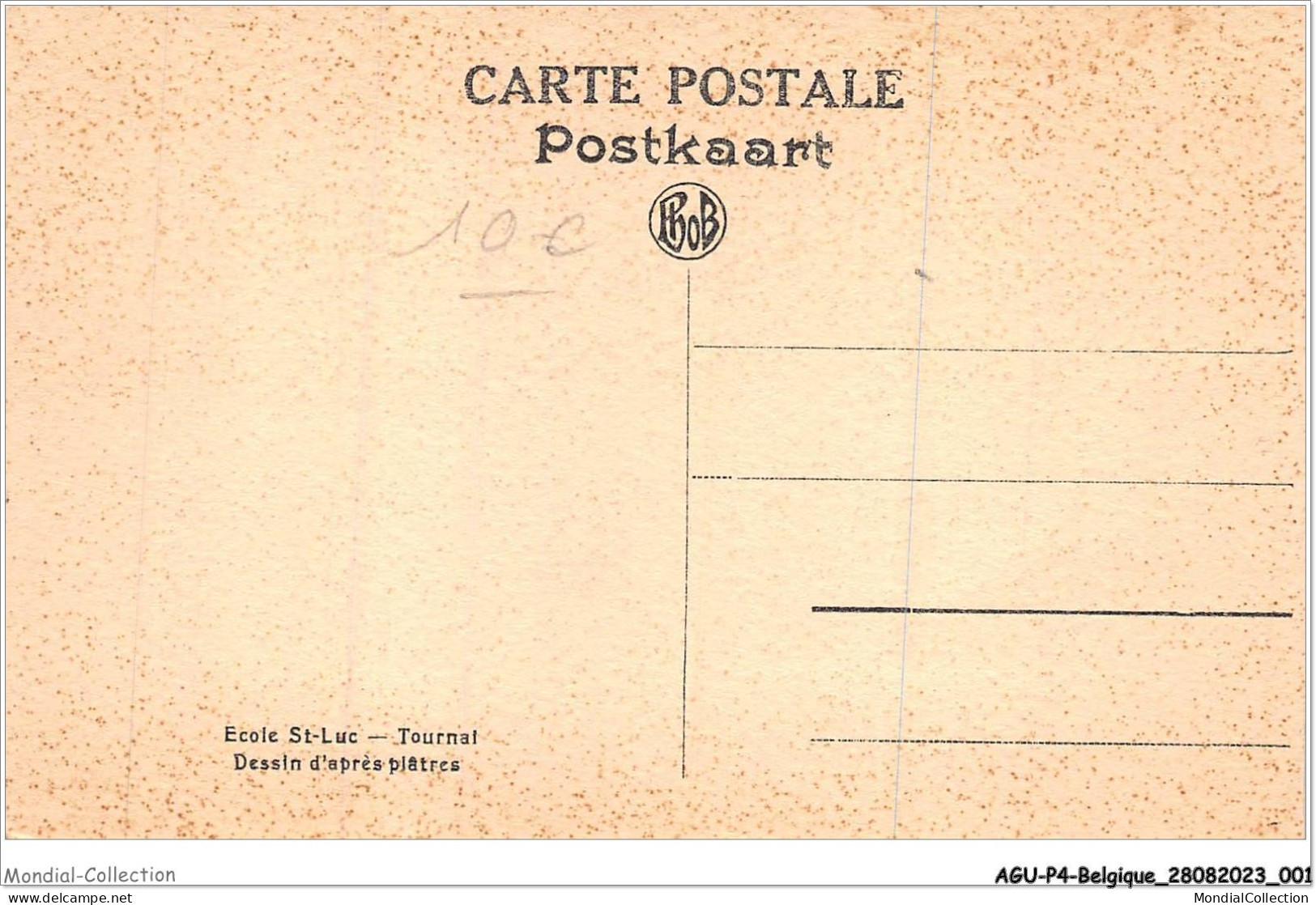 AGUP4-0233-BELGIQUE - école ST-LUC - TOURNAI - Dessin D'après Plâtres - Tournai