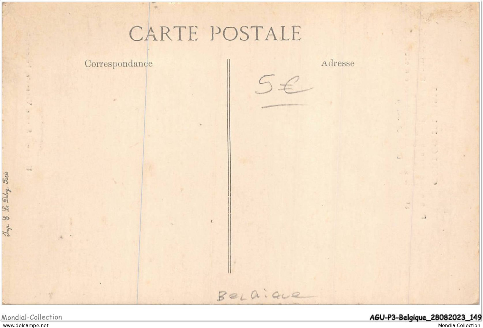 AGUP3-0218-BELGIQUE - OORLOG 1914-1915 - Ruinen Te Poperinghe - Otros & Sin Clasificación