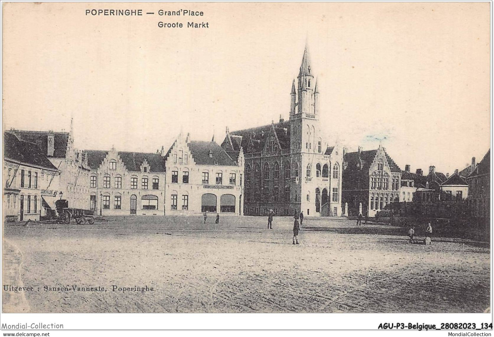 AGUP3-0211-BELGIQUE - POPERINGHE - Grand'place - Other & Unclassified