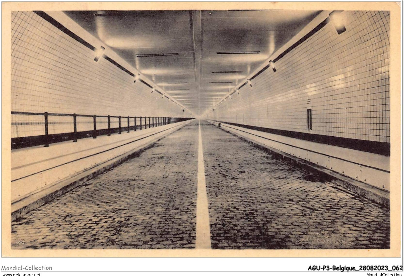 AGUP3-0175-BELGIQUE - ANVERS - ANTWERPEN - Vue Intérieure Du Tunnel Pour Véhicules Sous L'escaut - Antwerpen