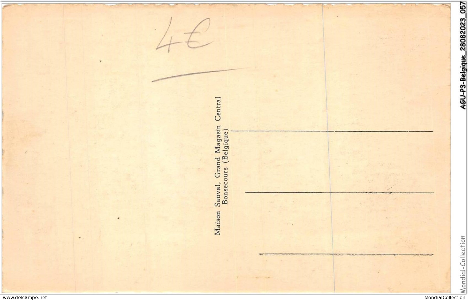 AGUP3-0172-BELGIQUE - BONSECOURS - Avenue De La Basilique Et Basilique - Otros & Sin Clasificación