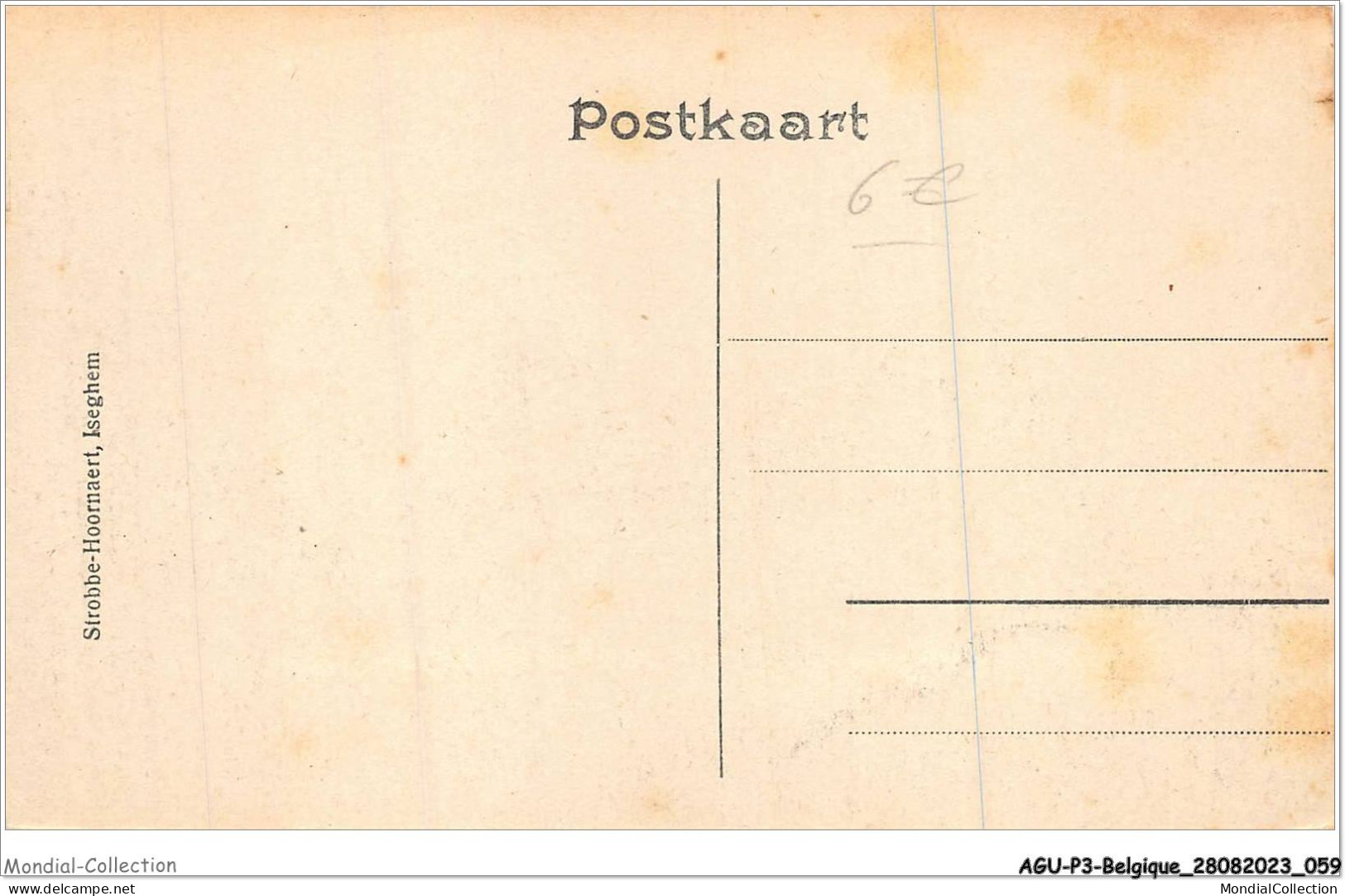 AGUP3-0173-BELGIQUE - ISEGHEM - Vanden Bogaerdelaan - Other & Unclassified